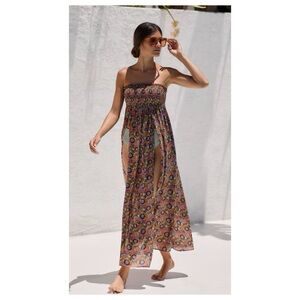 NWOT Anthropologie Drama Swim Coverup Dress  Size Medium